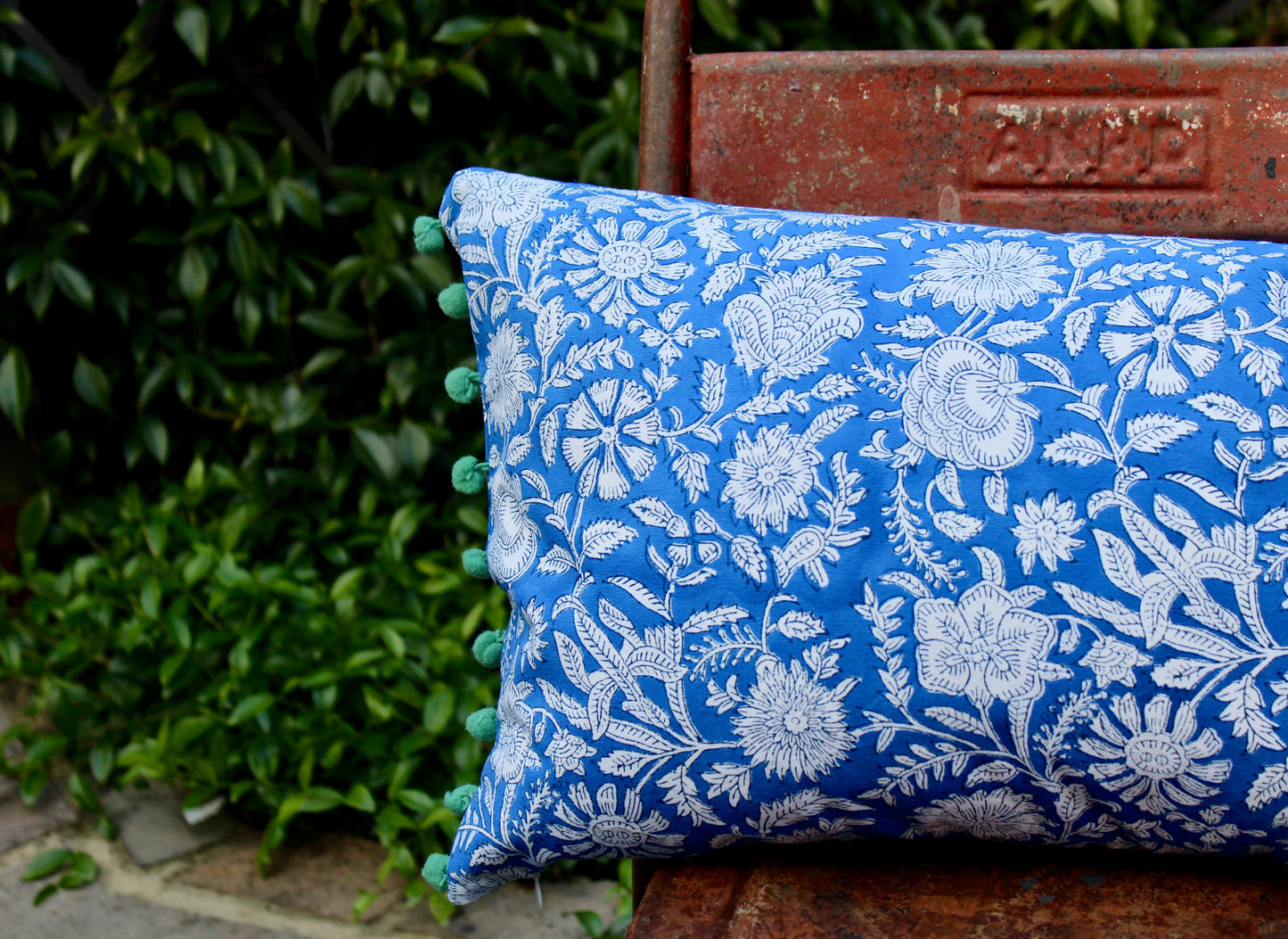 Cobalt Summer Cushion