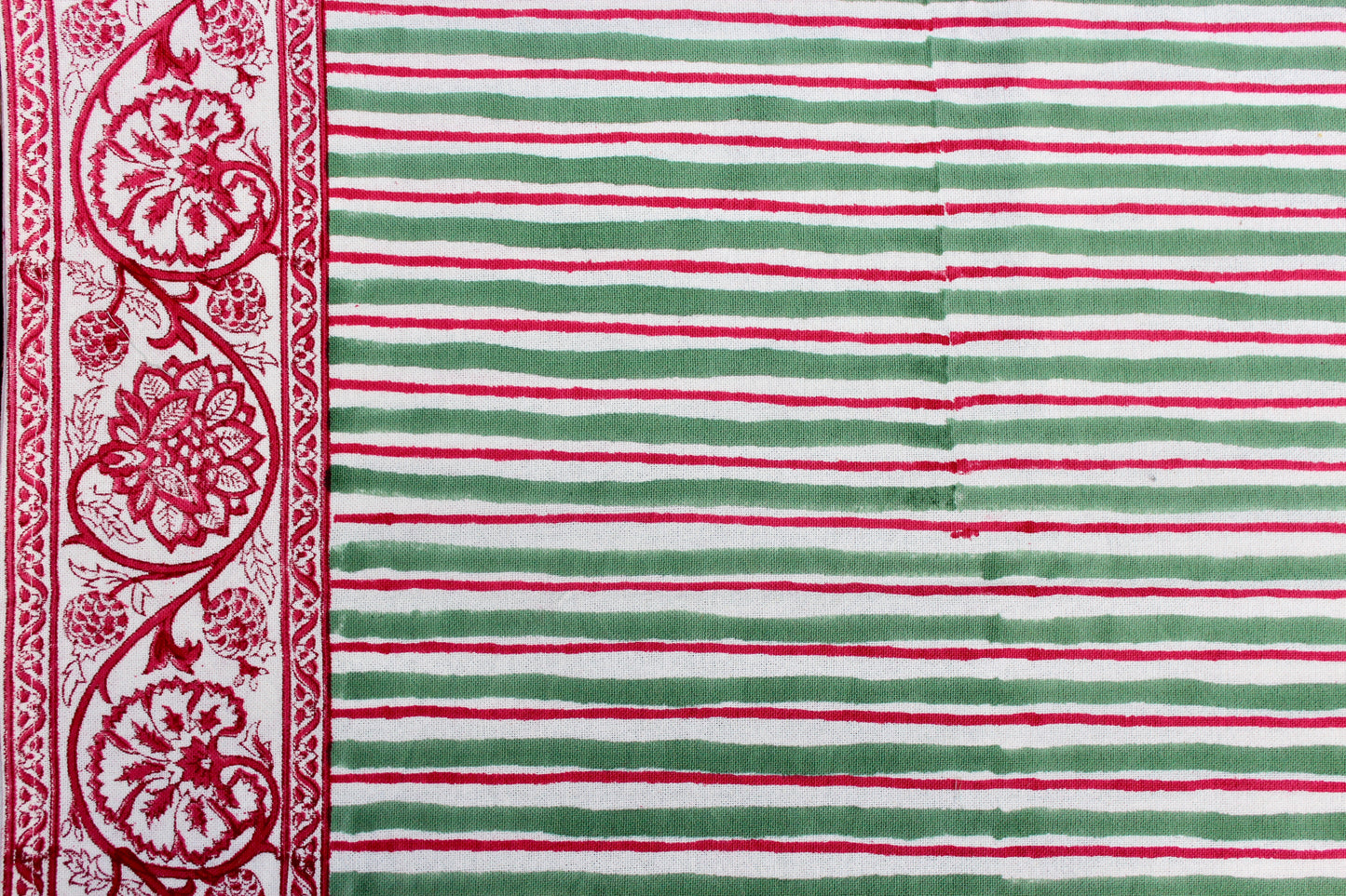 Pink City Stripe Tablecloth