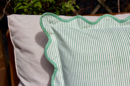 Jaipur Garden Scallop Cushion
