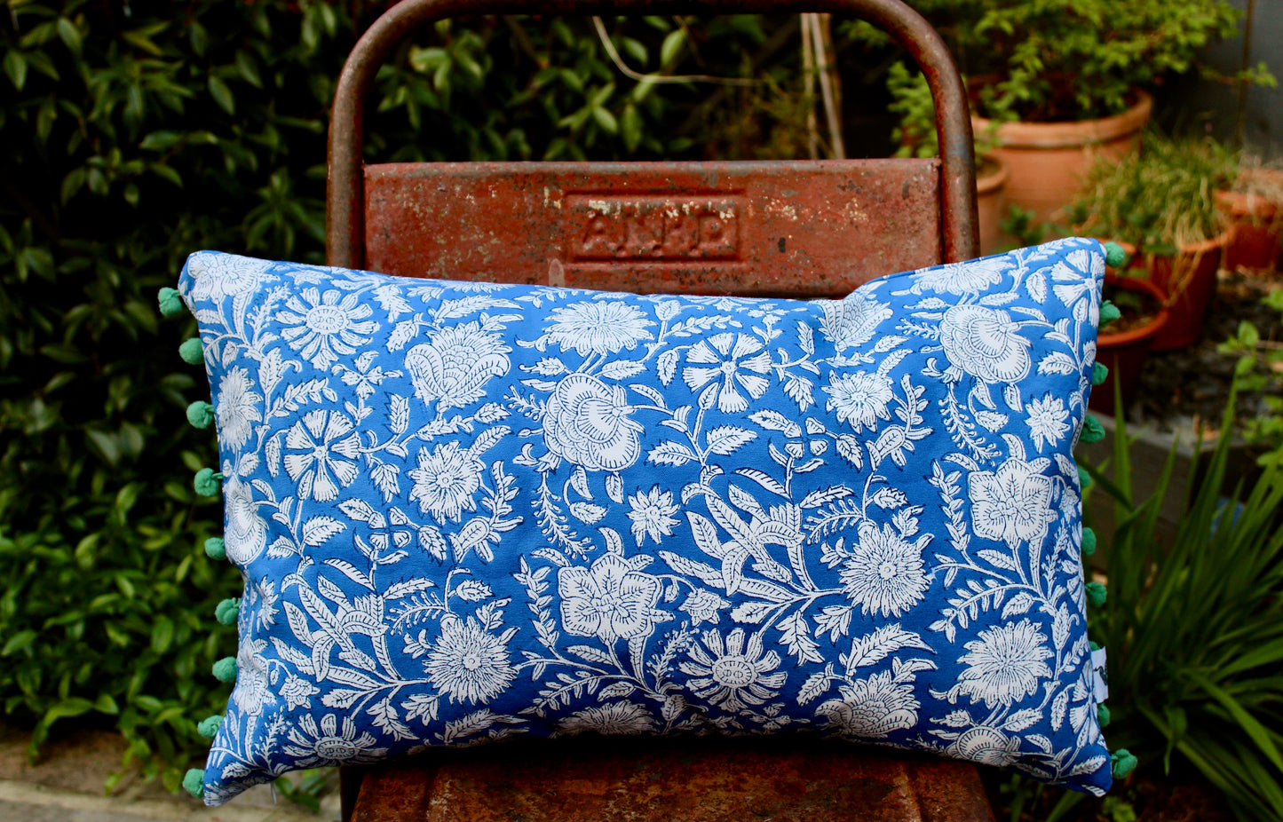 Cobalt Summer Cushion