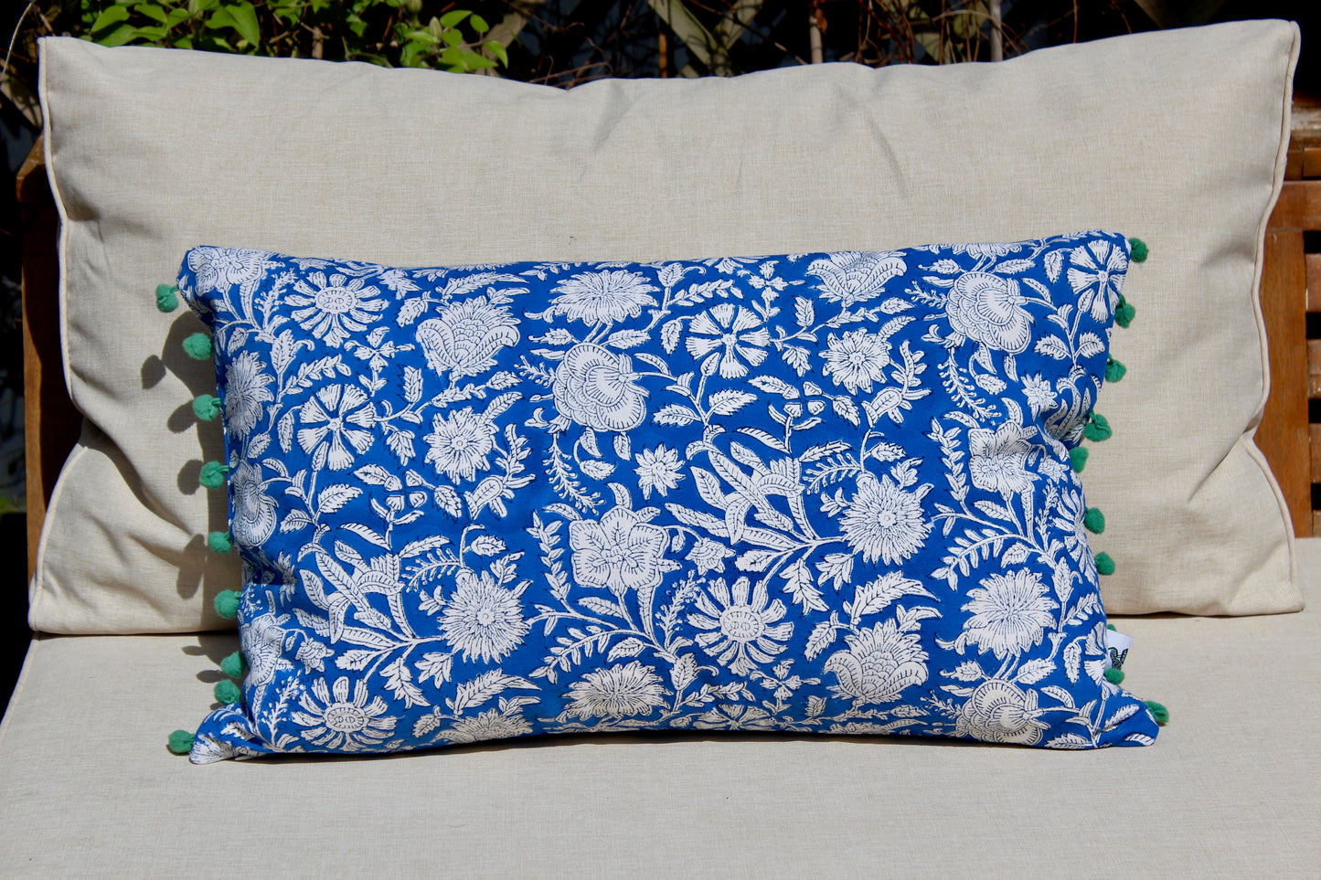 Cobalt Summer Cushion