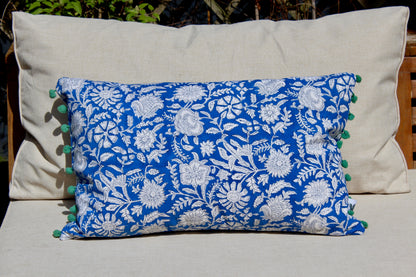 Cobalt Summer Cushion